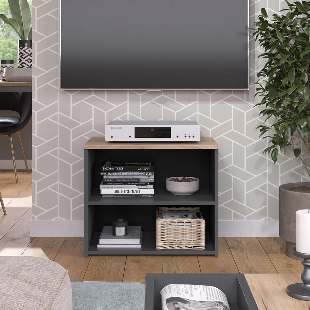 Vicco Mobile tv Antracite/Sonoma 60 x 50 cm con 2 scomparti