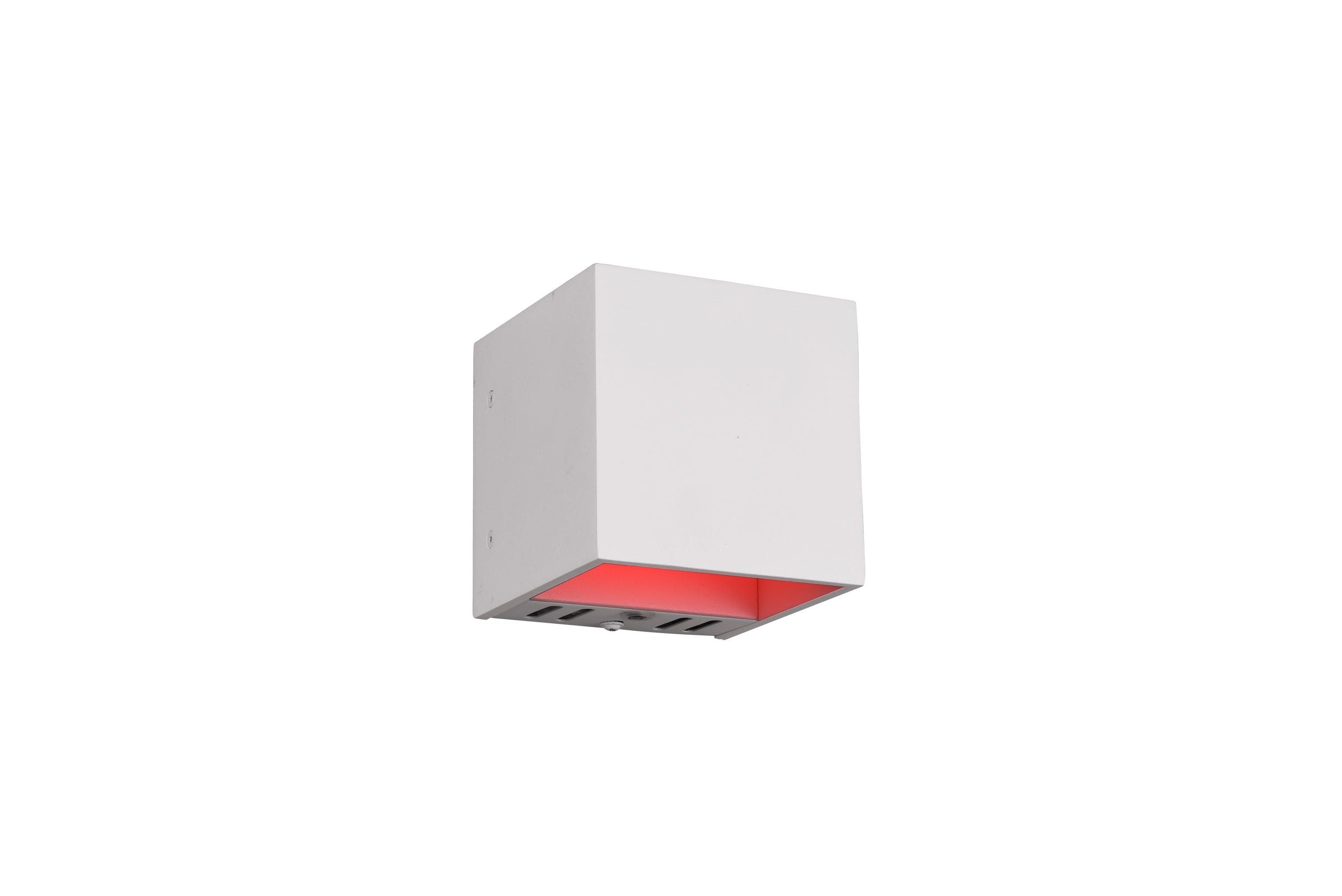 Applique da Interno a LED in Metallo Bianco Opaco