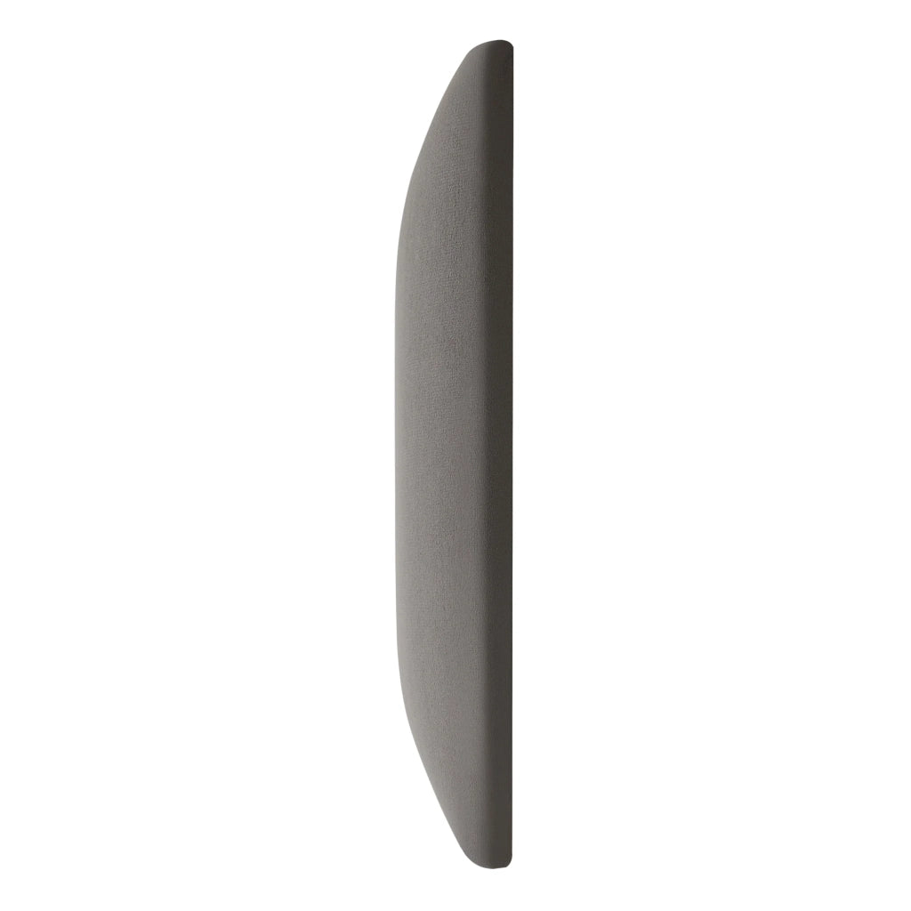 Set di 3 cuscini da parete in velluto 60 x 30 cm grigio scuro 03_0010625