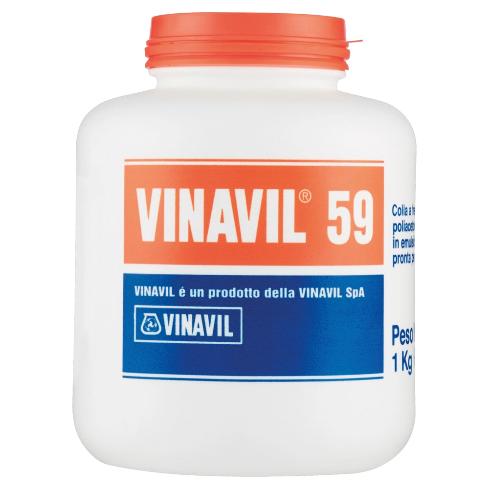 COLLA VINILICA 'VINAVIL 59' kg. 1- 6 pezzi  - VINAVIL