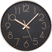 Orologio da Parete Moderno - 30 cm Stile, Senza Scatto, Funziona con Batterie, Facile da Leggere per Sala, Cucina, Camera