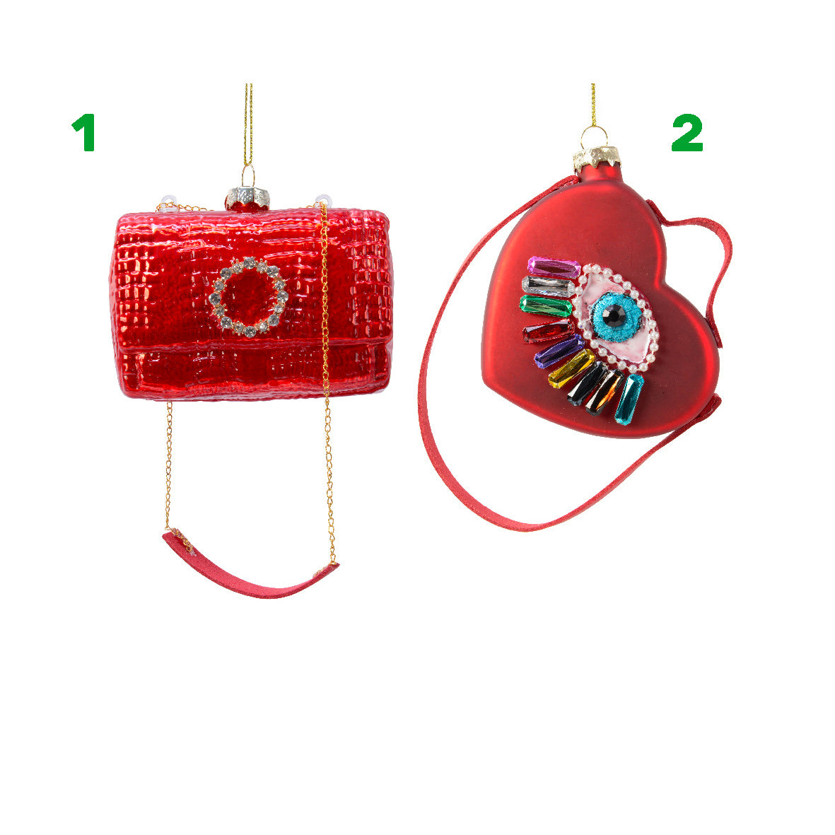 PENDAGLI BORSETTE ROSSE