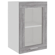 Armadio pensile | Mobile Pensile ¡°Lyon¡± Vetro Grigio Sonoma 40x31x60cm