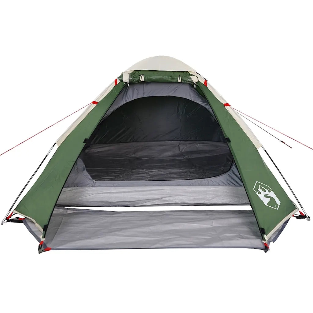 Tenda da Campeggio a Cupola per 2 Persone-Tenda per Escursionismo Verde Impermeabile 282681