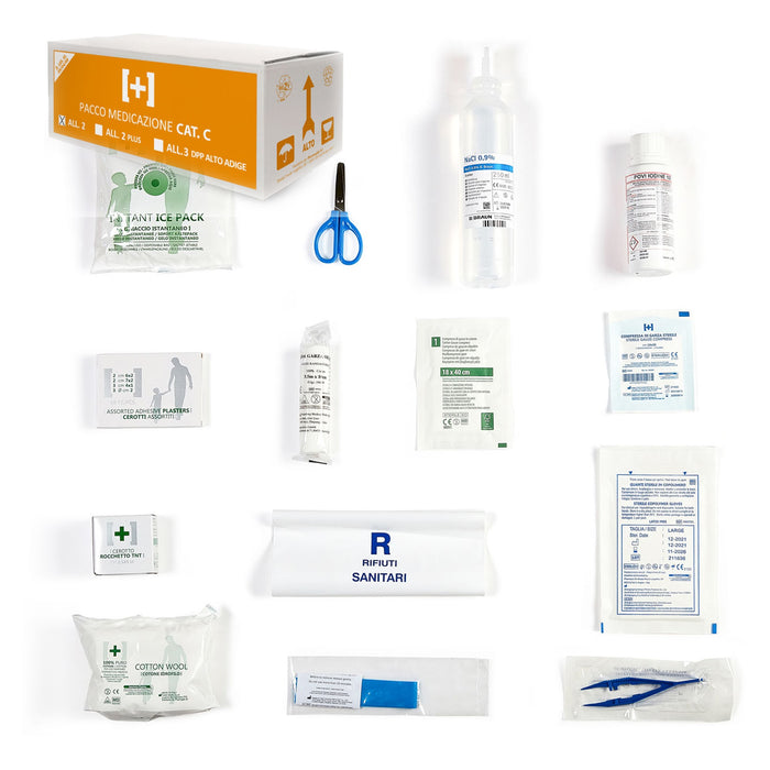 Kit Di Reintegro Allegato 2 Per Cassetta Valigetta Pronto Soccorso Meno 3 Dipendenti -  8601