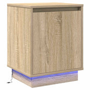 Comodino | Armadio da Notte | Mobiletto da notte Rovere Sonoma 39 x 34,5 x 50 cm