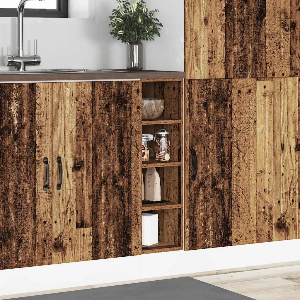Armadio Inferiore “Riga” Legno Vecchio 20x44,5x81,5 cm 854191