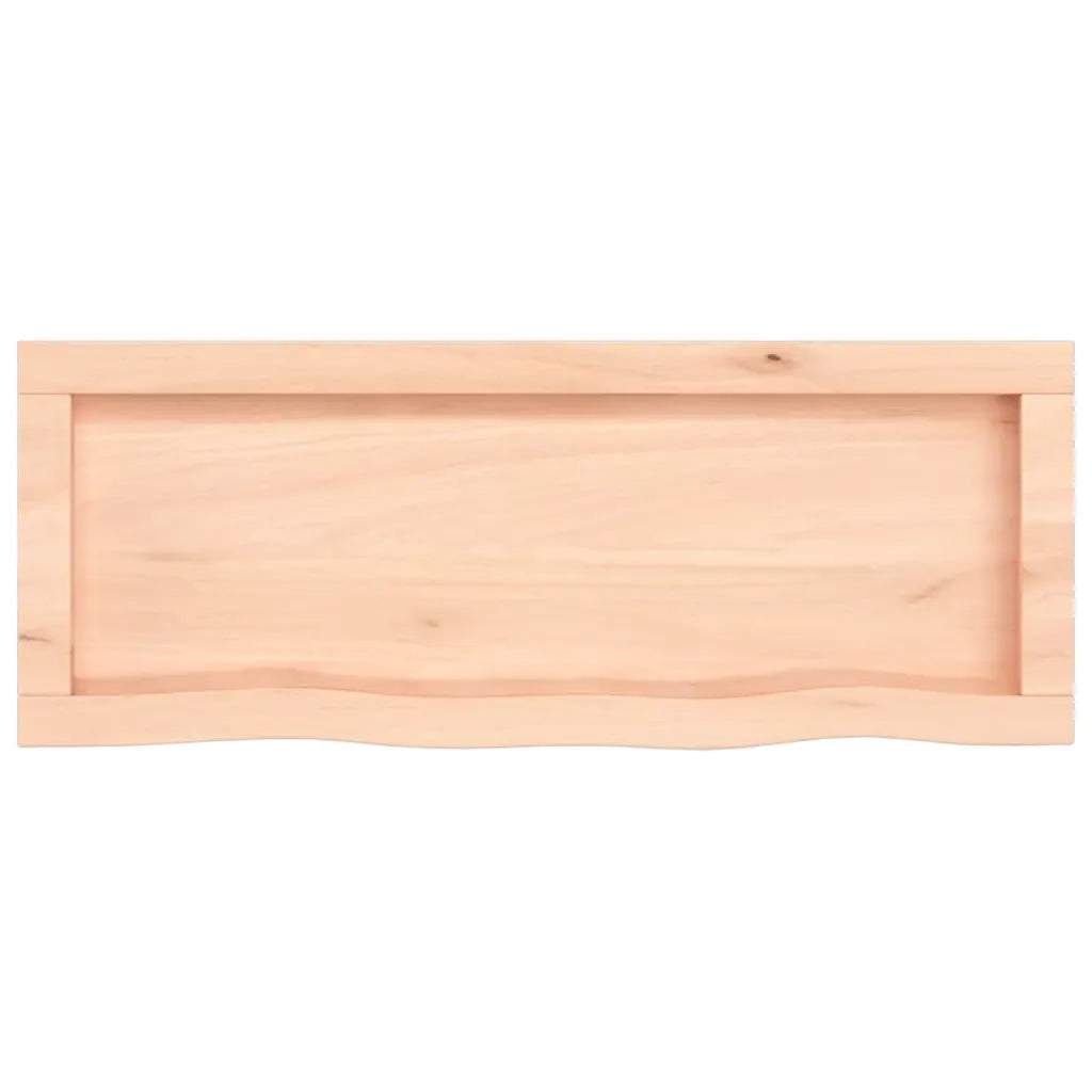 Mensole Parete | Scaffale a Parete | Ripiano a Parete 80x30x(2-6) cm Massello Rovere Non Trattato