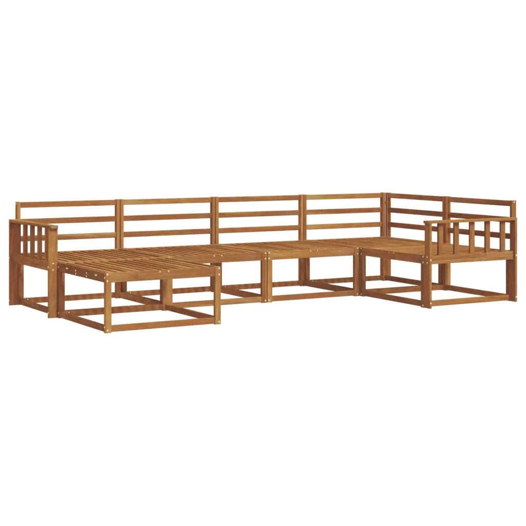 Set di divani da esterno 6 pcs Naturale 3367817