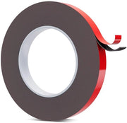 Tape Dubbelfacciale Extra Resistente - Nastro 15mm Largo - Adesivo per Auto - Supporto Adesivo - Nastro Rotolo - Adatto per Superfici Liscie