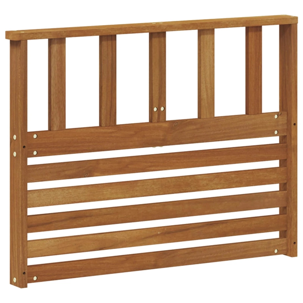 Bracciolo 2 pz Naturale 80 x 6 x 61 cm Legno di Acacia Massello 900587