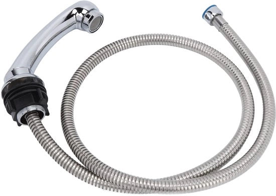 Douchekop Professionale per Capelli - Douchekop con Fitting per Tubo - Douchearmbeugel - Installazione Facile - Progettazione Leggera - Nessuna Connessione Extra di Tubo Richiesta - Douchecapelli Professionale