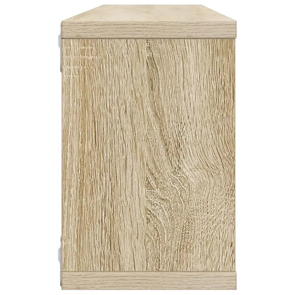 Mensole a Cubo 4 pz Sonoma 60x15x23 cm in Truciolato cod mxl 51894