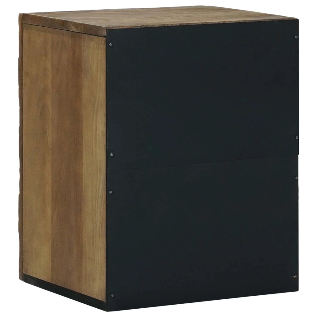 Mobile Appeso da Bagno con porta Marrone 38 x 33,5 x 48 cm