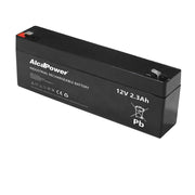 Batteria Ricaricabile 12V 2.3Ah AGM Ermetica - Ideale per Allarmi, UPS e Giocattoli - Attacco Faston T1