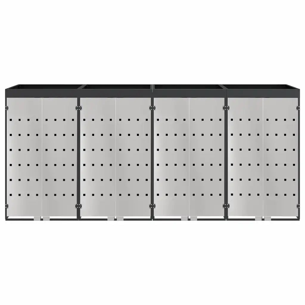 Contenitore per Rifiuti per 3 Bidoni 340 x 77.5 x 115.5 cm