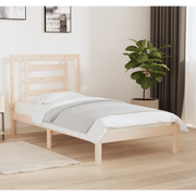 Letto senza Materasso 90x190 cm in Legno Massello di Pino 3104313