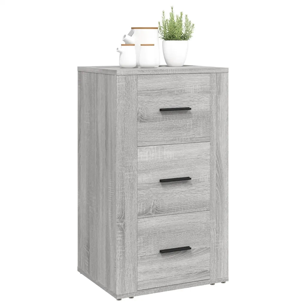 Credenza Grigio Sonoma 40x33x70 cm in Legno Multistrato cod mxl 26102