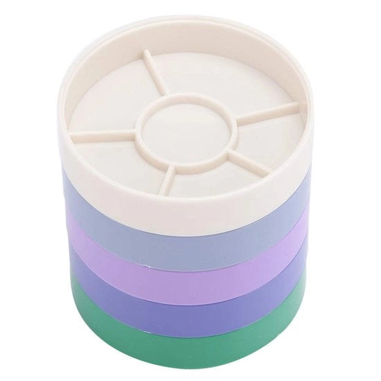 Cassetto orologeria 5 strati - Contenitore di riparazione - Materiale plastico - Organizzazione - Riparazione - 8.7x9.3cm
