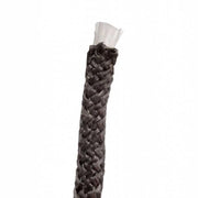TRECCIA GUARNIZIONE PORTA STUFE A PELLET LEGNA 20mm GRIGIA Venduta al mt - UNIVERSALE