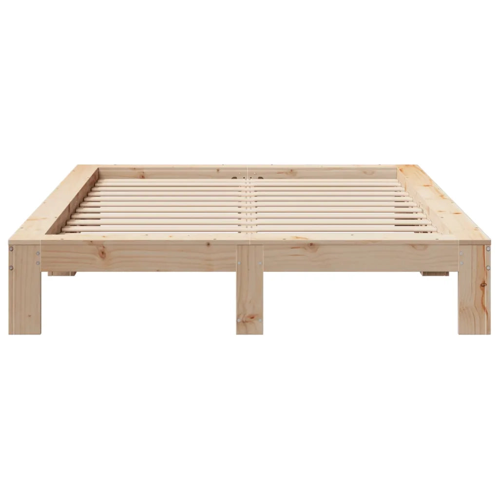 vidaXL Letto senza Materasso 140x200 cm in Legno Massello di Pino