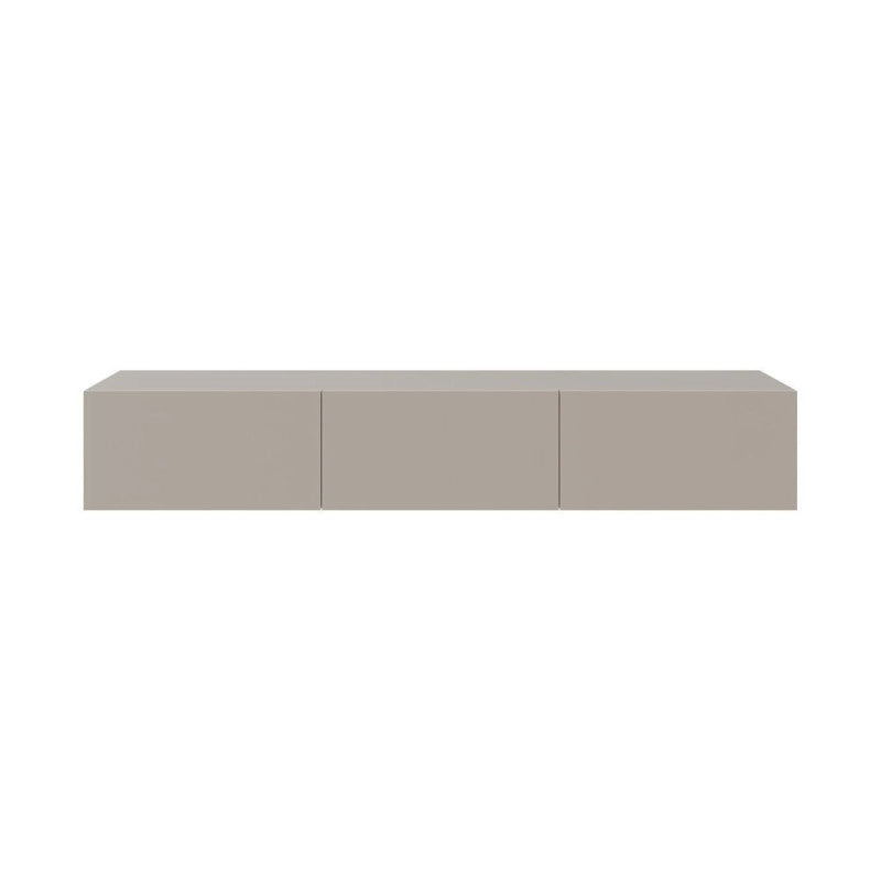 Mobile porta tv sospeso Francy 180 cm. con ante a ribalta in colore cashmere