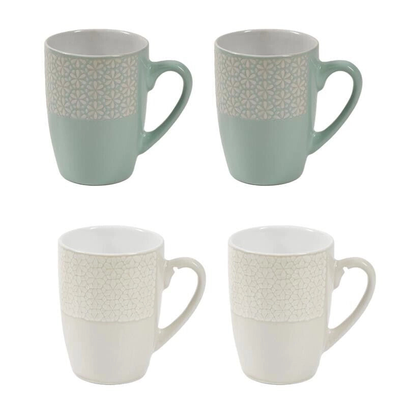 MAURY'S SET 4 TAZZE MUG DA 350CC IN COLORAZIONE ASSORTITO