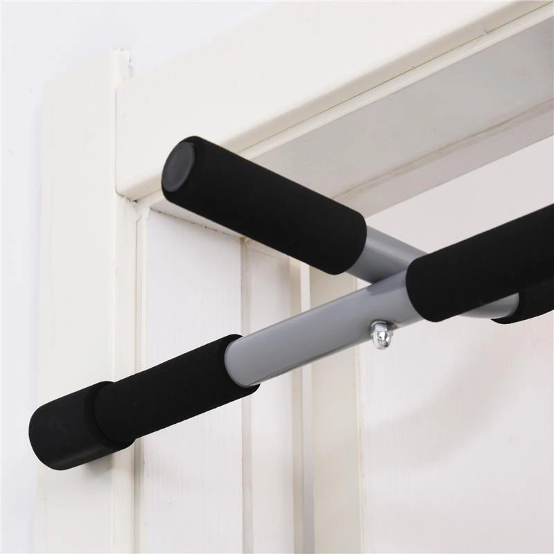 BARRA PER TRAZIONI A PRESSIONE CON INSTALLAZIONE  SU PORTA 92 X 40 X 17 CM