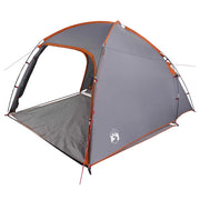 Tenda Capanna Grigio e arancione 370 x 230 x 185 cm taffet¨¤