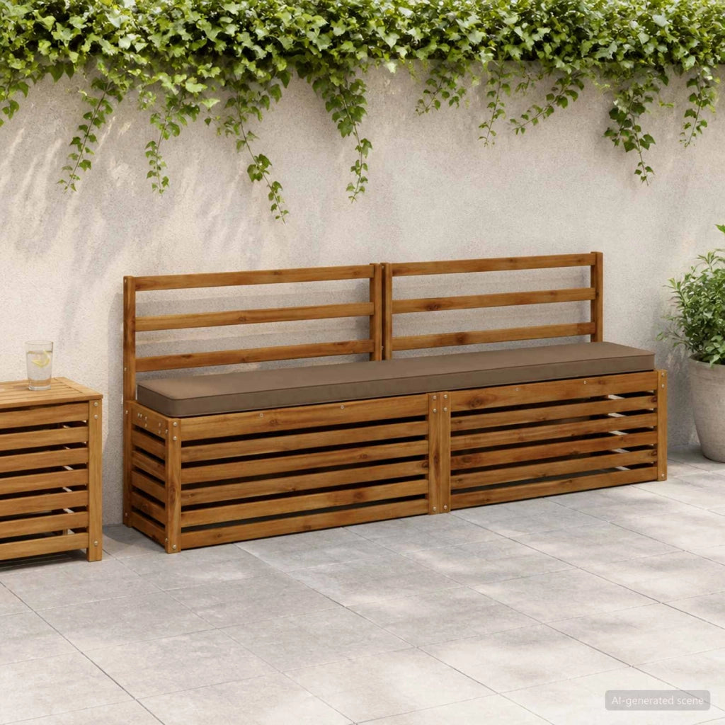 Cuscino per Panchina a 1 Pezzo VUGHT 100% Poliestere Tortora 950824
