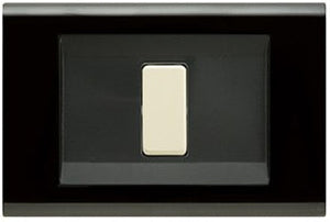 Placca Click 1F Nero FEB 2581/N