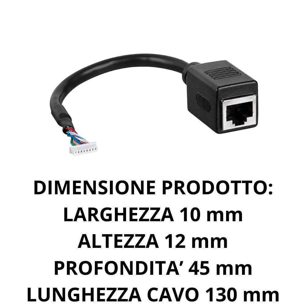 Cavo ethernet bticino 344844 per videocitofono classe 300eos
