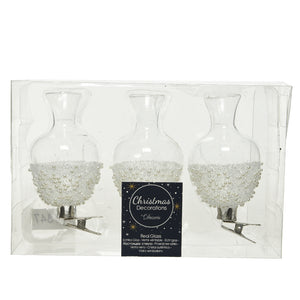 SET 3 VASETTI CON CLIP