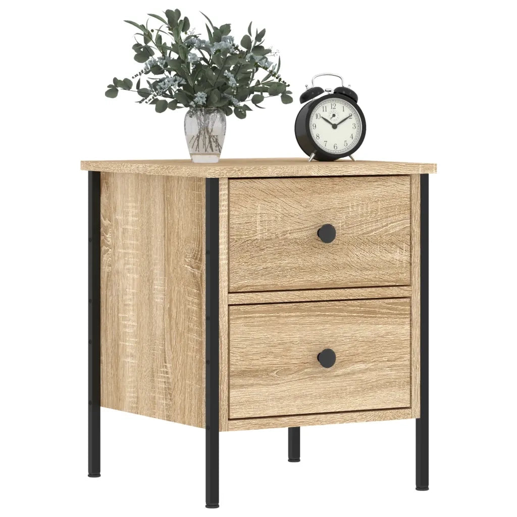 Comodino Rovere Sonoma 40x42x50 cm in Legno Multistratocod mxl 126296