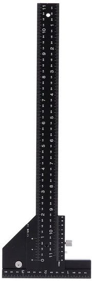 Livello a T 30 cm - Lega di alluminio - Portatile - Precisione - Meccanismo di blocco - Materiale di alta qualità - Righello