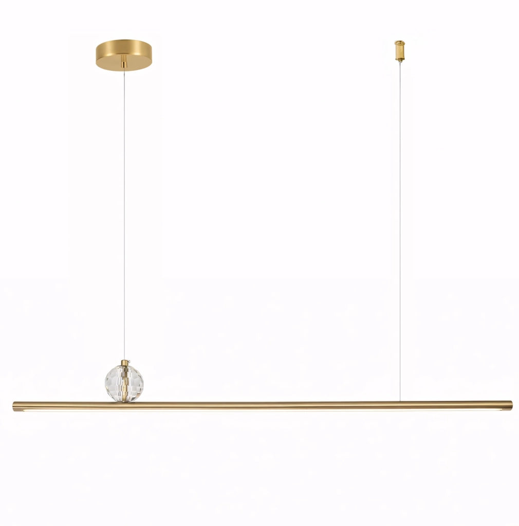 Lampada Da Soffitto Led App1778-cp Brush Gold