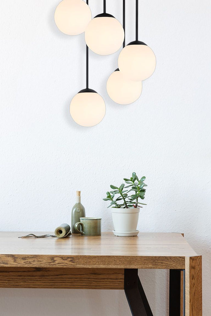 Lampada APP1816-5CPR Black