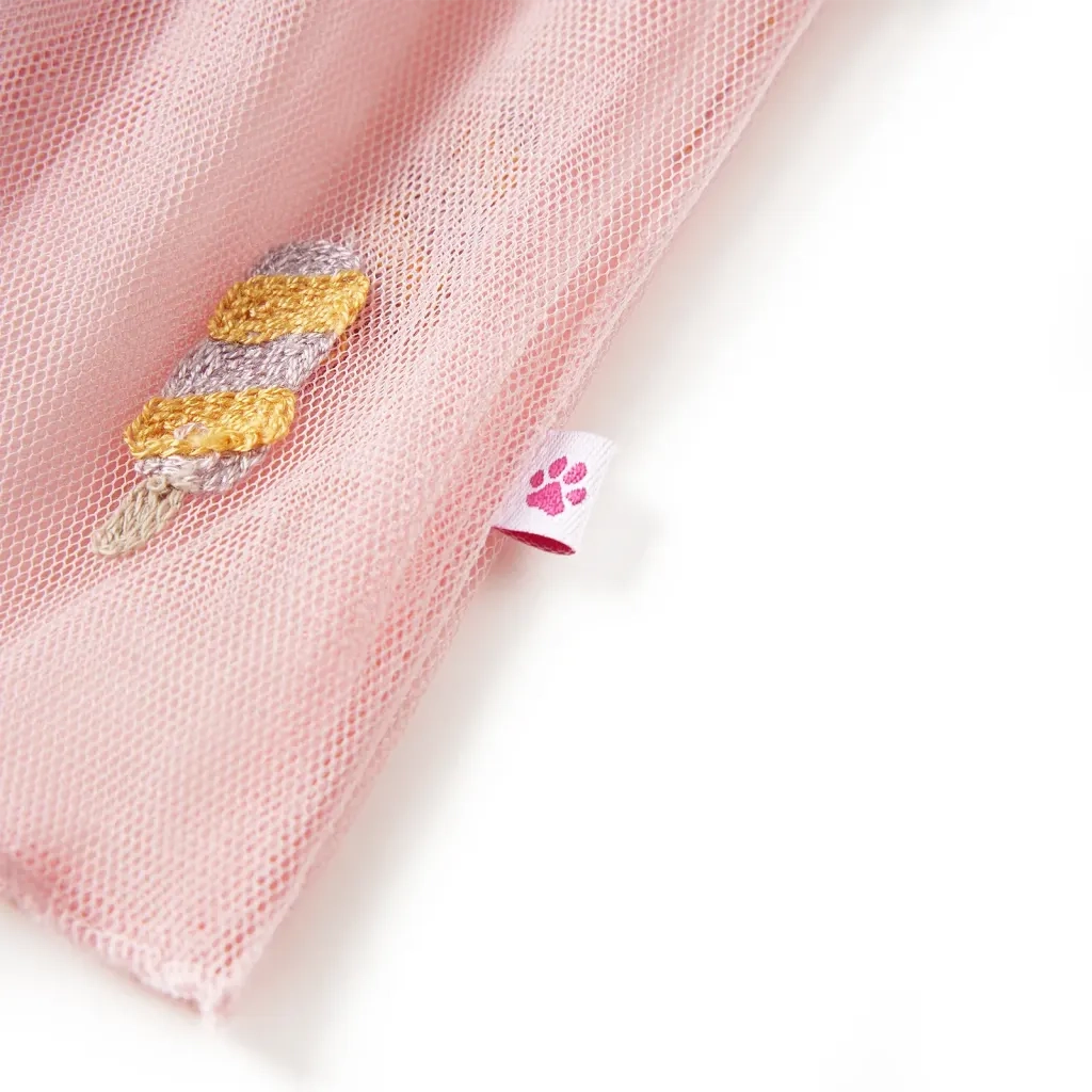 Gonna da Bambina con Tulle Rosa Chiaro 140 CFW6711184