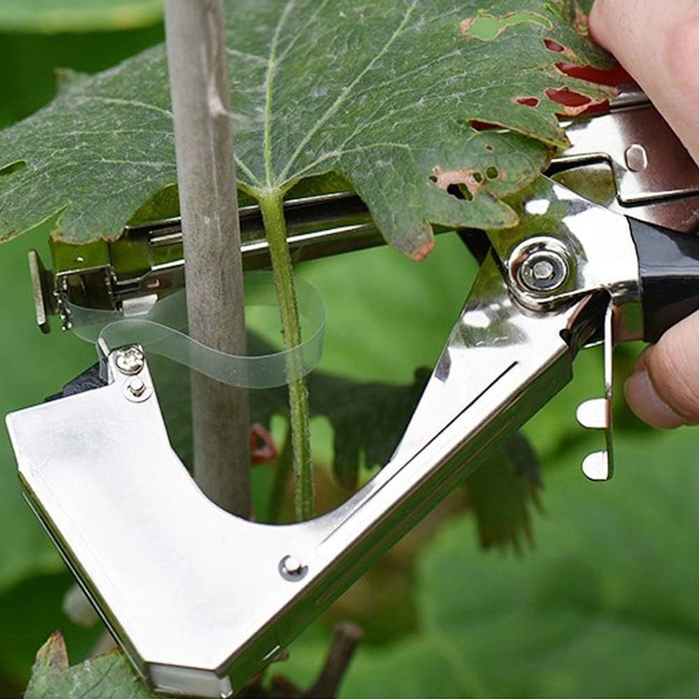 Trade Shop - Macchina Legatura A Mano Ramo Imballaggio Stelo Reggiatura Attrezzo Da Giardino -