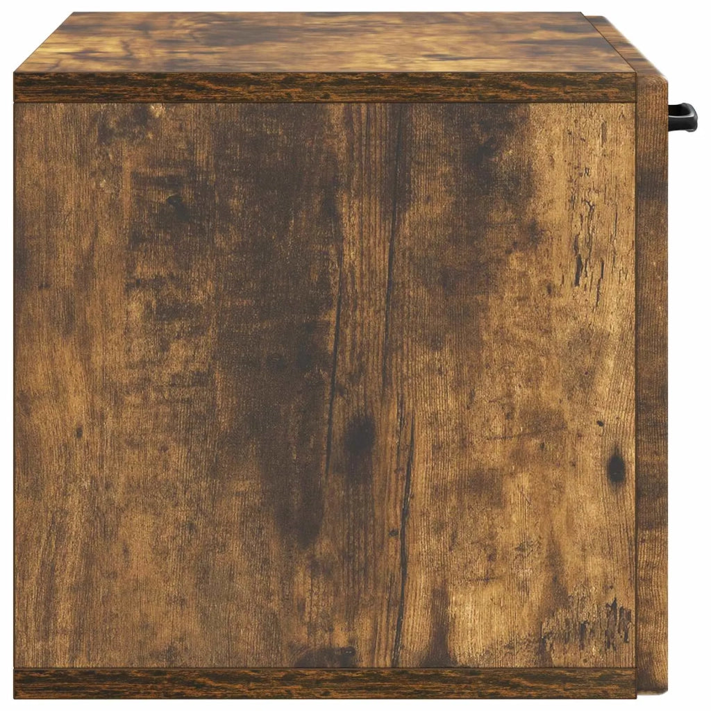 Mobile Porta TV da Muro Rovere Fumo 59,5 x 31 x 30 cm