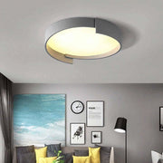 Trade Shop - Plafoniera Led Grigio 46 W Moderno Soffitto Rotonda Luce 4000k 3000k 6500k C49-g -