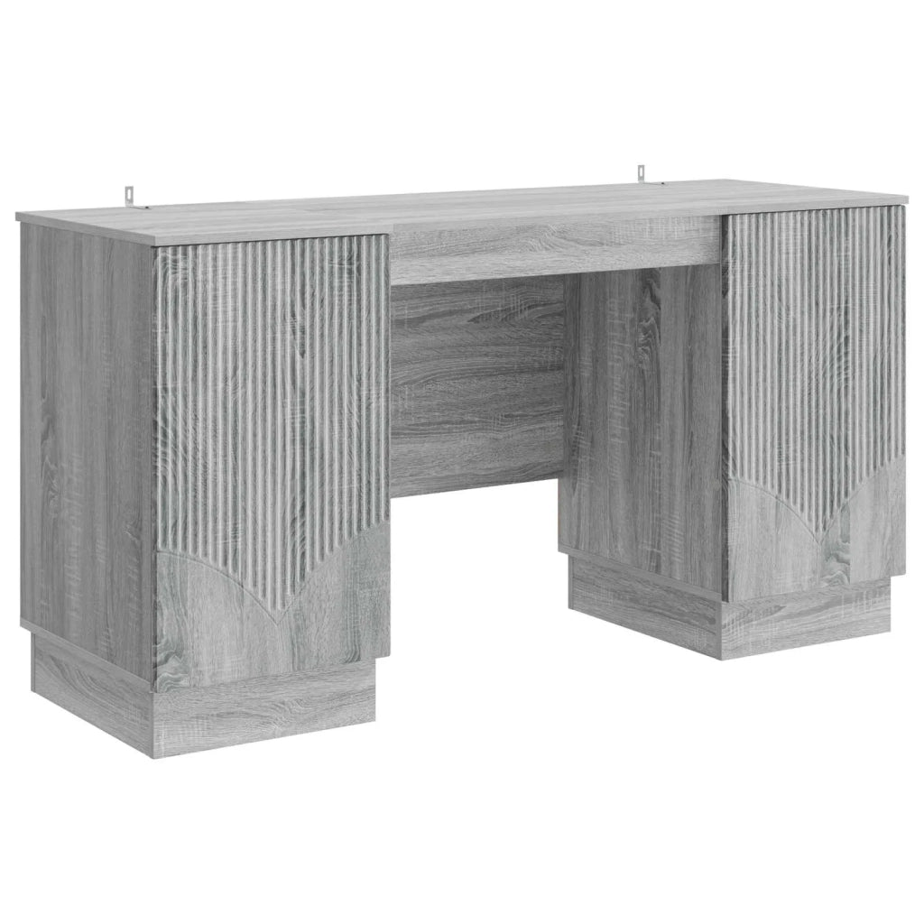Scrivania Grigio Sonoma 142,5 x 50 x 75 cm Legno ingegnerizzato 3414627