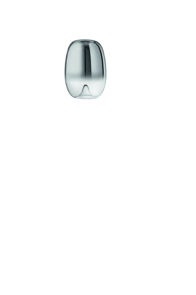SOSPENSIONE BALU-1, 1 LUCE FUME' ATTACCO E27 D.15CM H.24CM