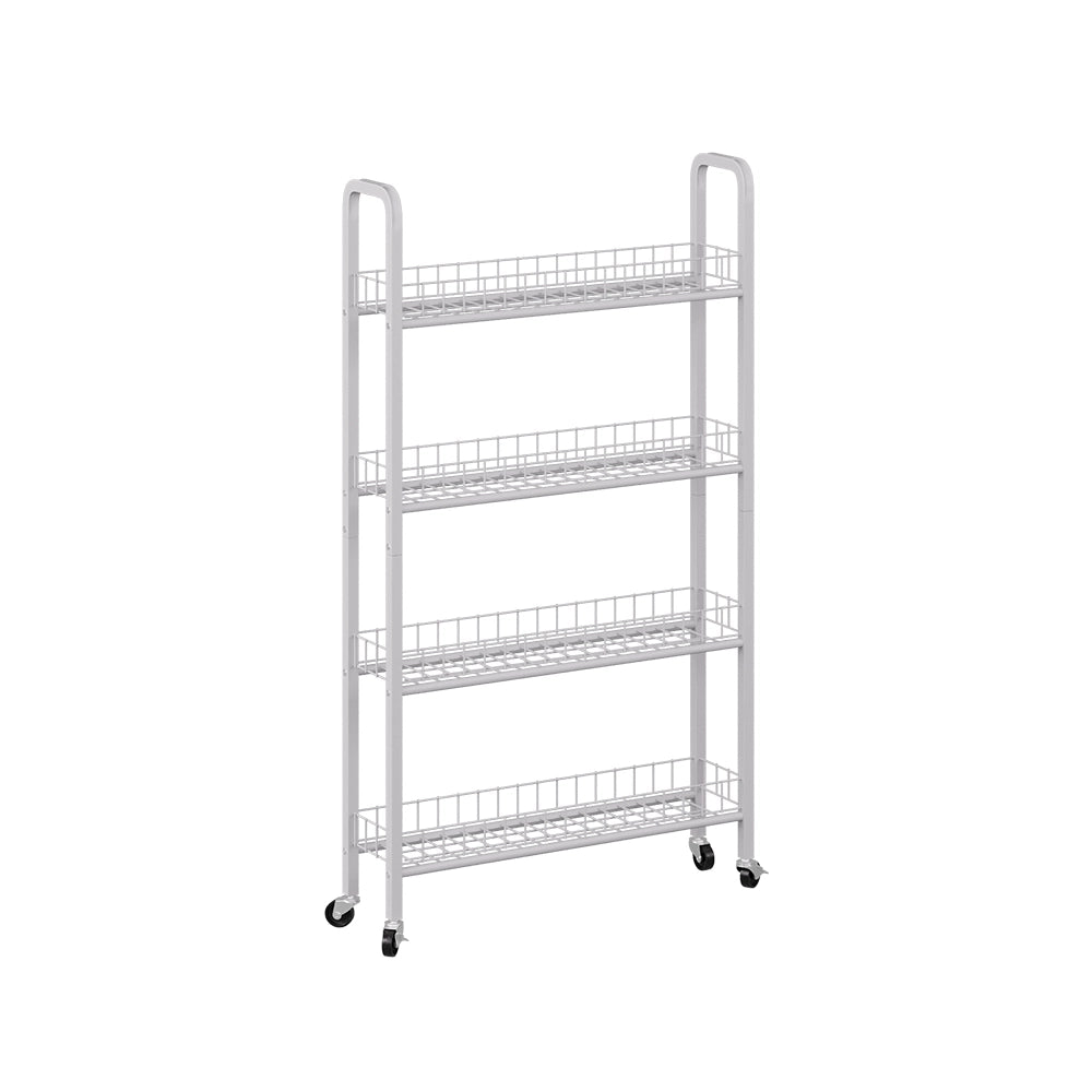 Vicco Piedistallo mobile Bianco 58 x 15 cm con 4 scomparti