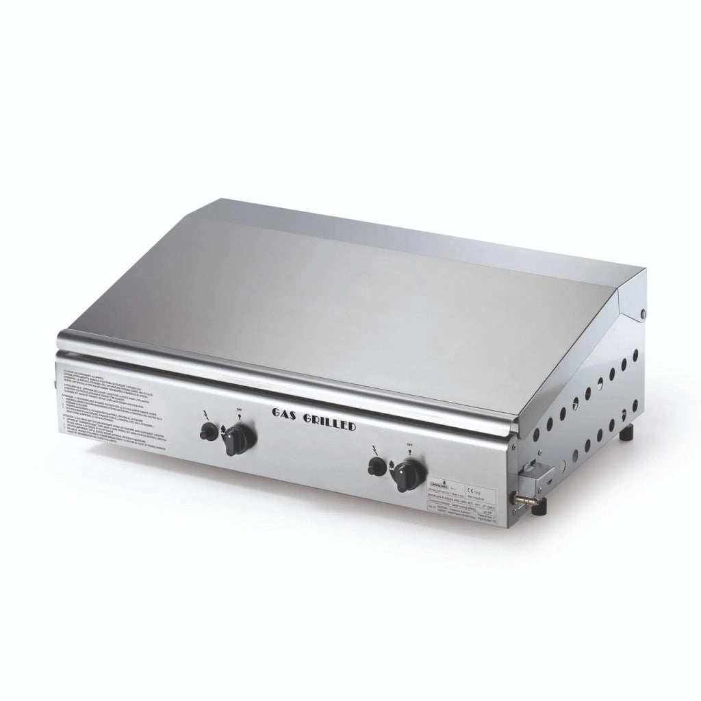 Plancha double Piastra 2 in 1 GHISA + ACCIAIO GPL E METANO 4070/Cover/M