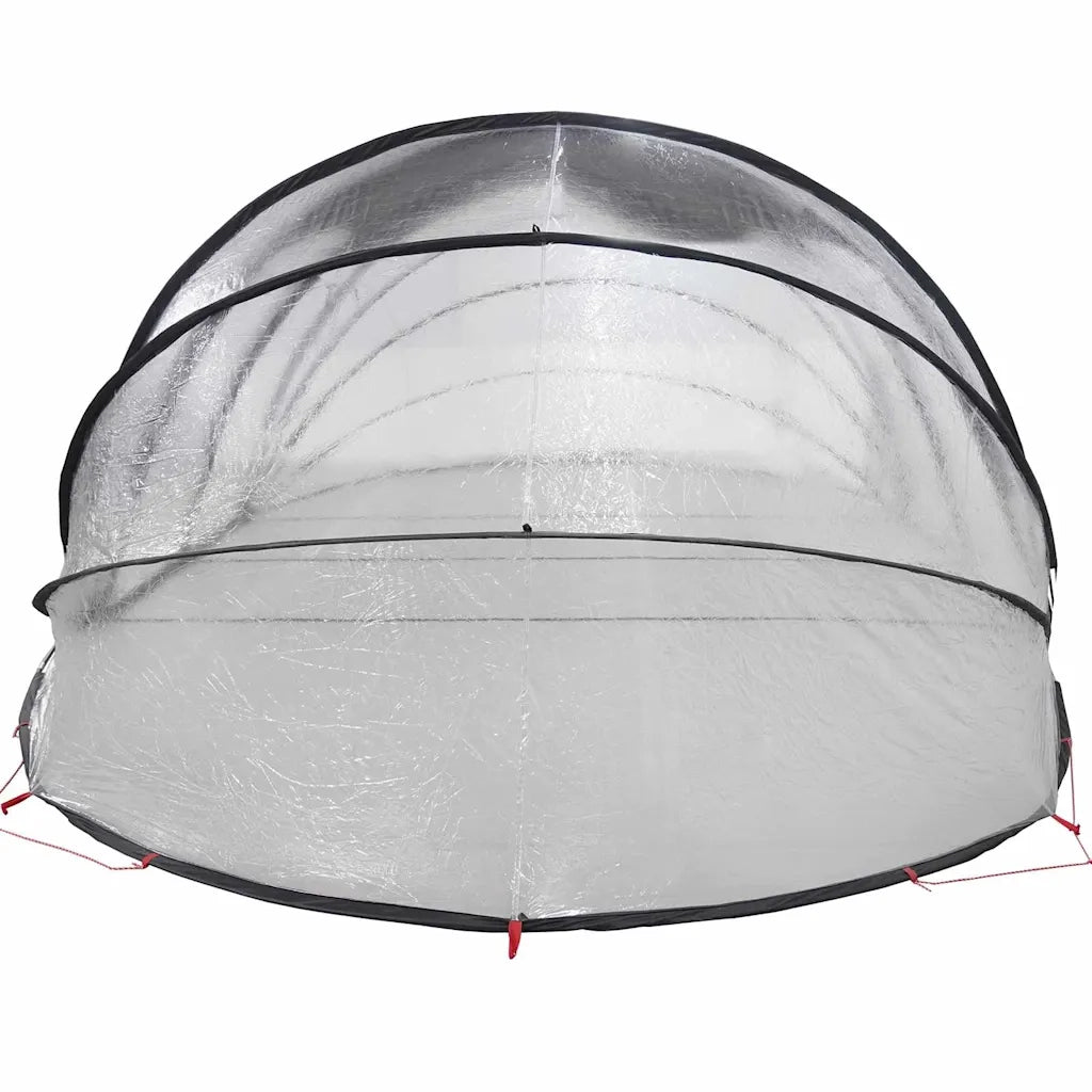 Tenda da piscina a cupola Trasparente 538 x 440 x 204 cm PVC