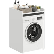 Mobile Bagno con Ripiano Aperto ¨C Zephmum ¨C Bianco 64x60x97.5 cm