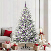 Albero di Natale Artificiale Pre-illuminato con Set di Palline 3395412
