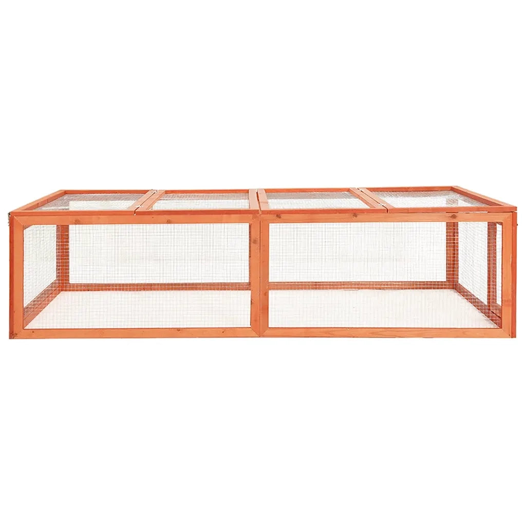 Conigliera 183x90x46,5 cm in Legno Massello di Abete 170877