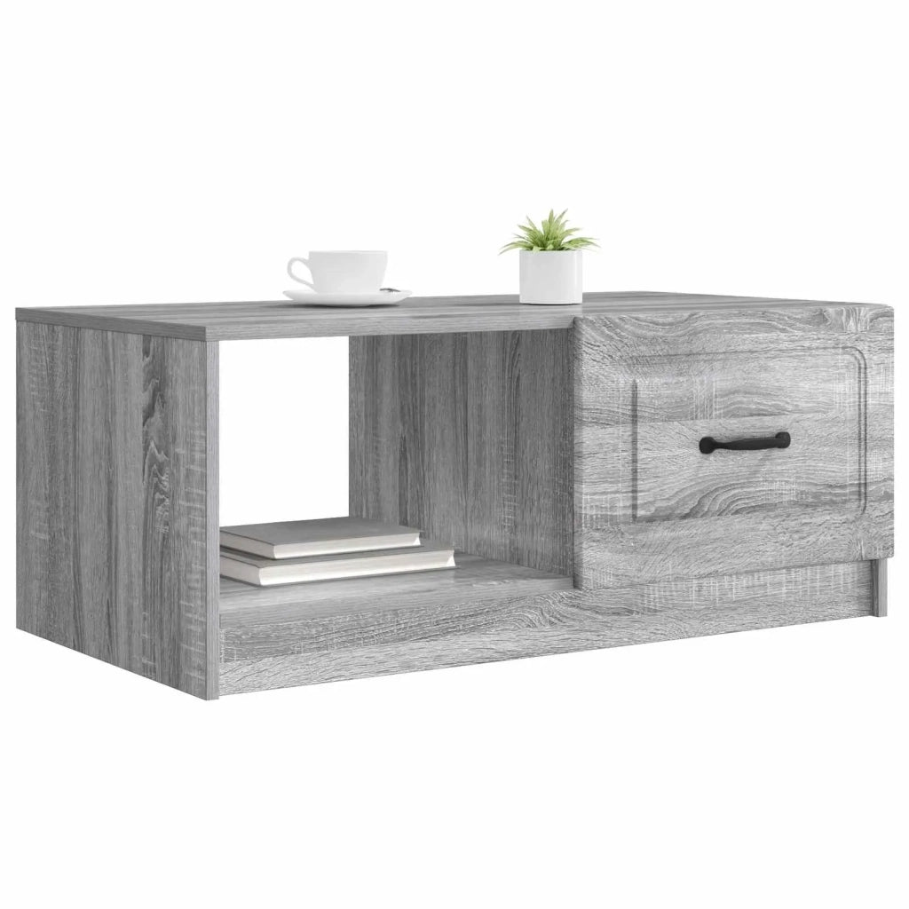 Tavolino da salotto Grigio Sonoma 90 x 50 x 37 cm 895881